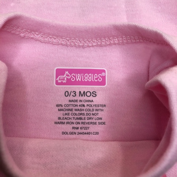 Swiggles Infant Girls Onesie Love You To the Moon - Picture 5 of 7